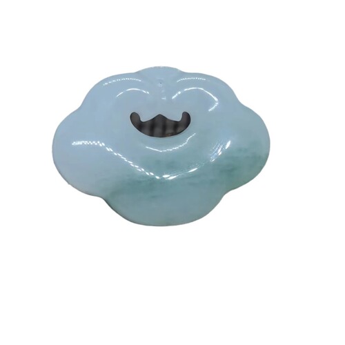 Natural Xinjiang Jin Si Yu Tian Shan Cui Ping An Kou Ru Yi Suo Yu Zhuai Wholesale Green Jade Pendant Live Stream