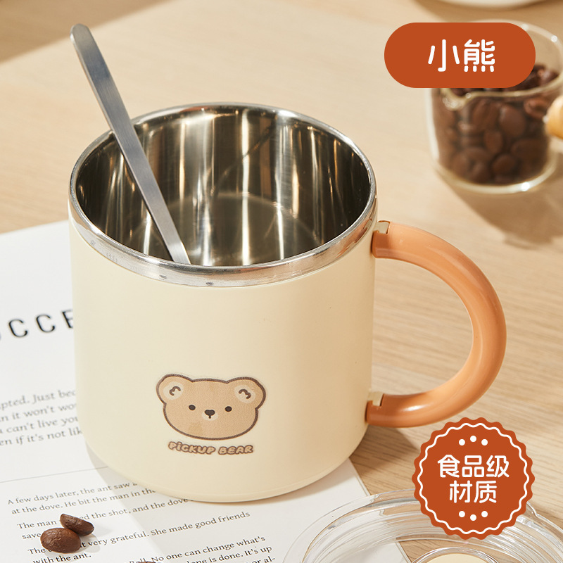 ステンレスマグカップ二重断熱高颜値泡茶保温カップオフィスコーヒーカップカップカップカップカップ|undefined