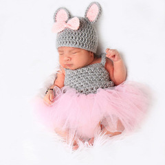 Baby Tutu Hat Dress Set for Newborn Photography, 2-Piece Set 2022 New Style Camisole Dress