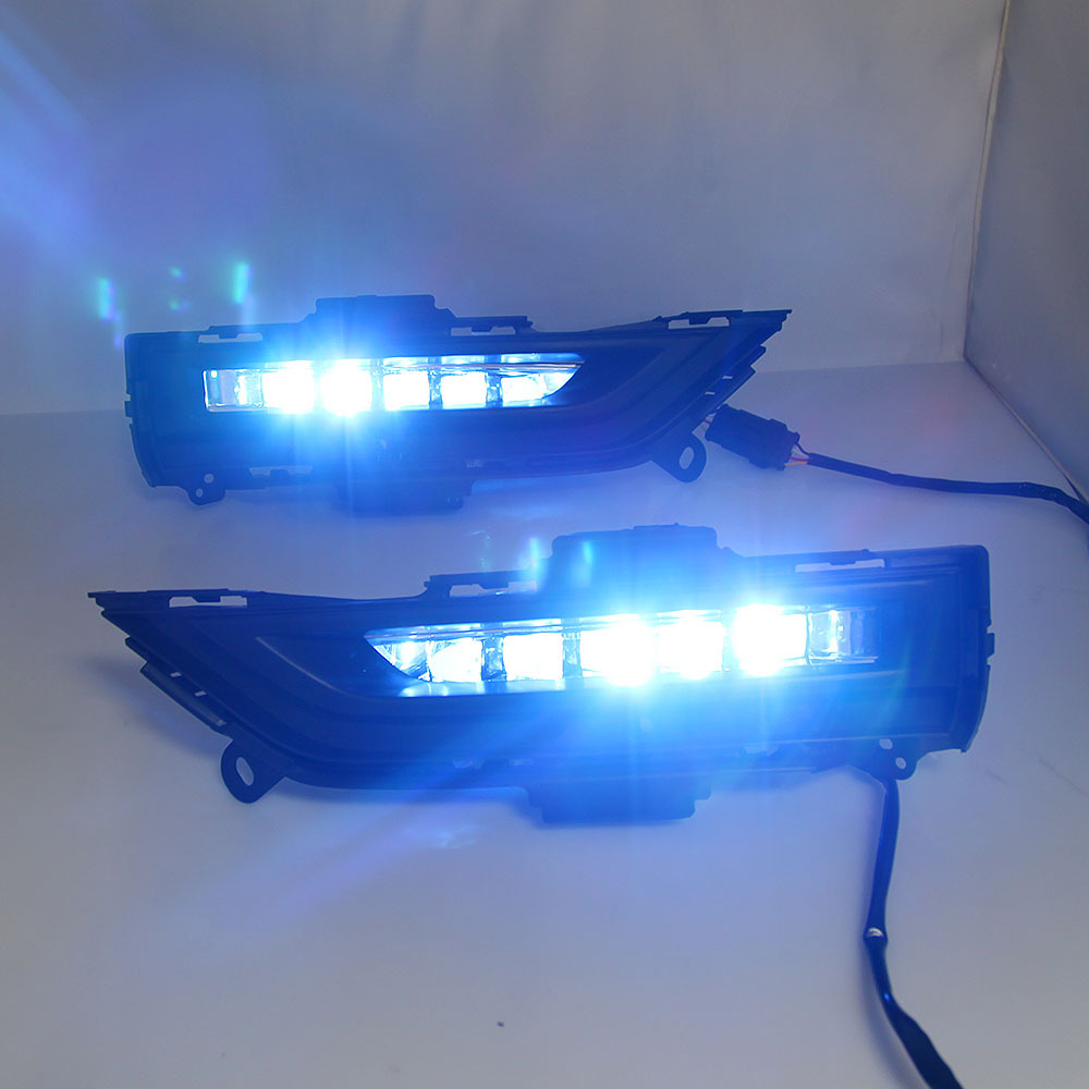 Adecuado para 19-20 Honda xrv LED luz diurna streamer luz de giro xrv luz diurna