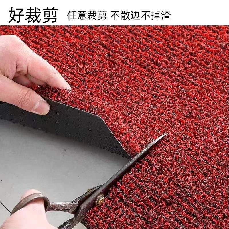 Suitable for thickened car floor mats, ultra-thick universal wire loop mats, freely cuttable, three-piece set for the whole car, all-season anti-slip mats