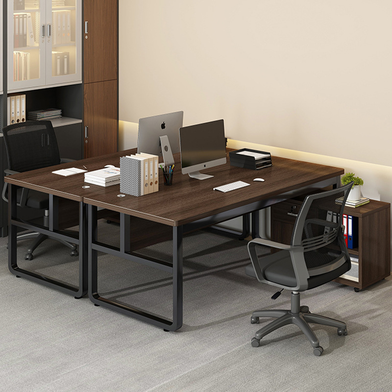 Office Desk Staff Station Office Two-Person Desk and Chair Combination Simple Modern Four-Person Workstation Simple Staff Desk