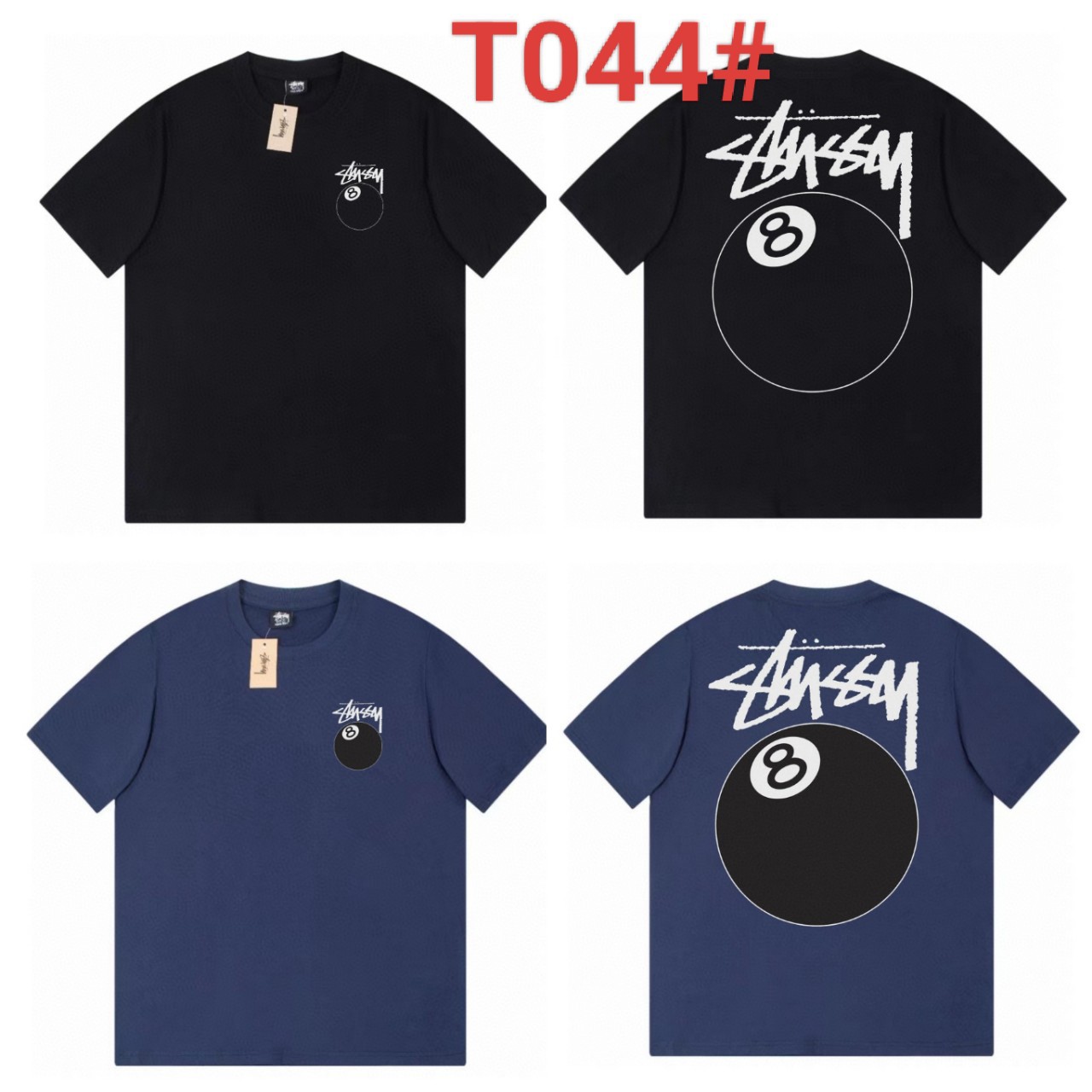 Stussy 8 Ball T-shirt Black