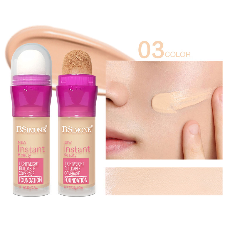 Corrector transfronterizo, sin maquillaje, base líquida de larga duración, supermodelo impecable, maquillaje, base líquida impermeable y a prueba de sudor, no se puede frotar