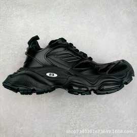 一件代发高版本潮牌B家十一代圆头系带舒适百搭低帮休闲鞋老爹鞋