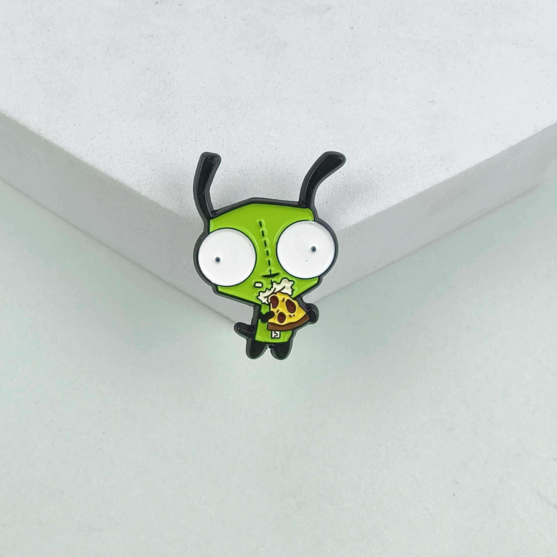 Broche de la serie de zombies de dibujos animados, estilo divertido, accesorios para niños, insignias, ropa linda, top, medalla de alfiler