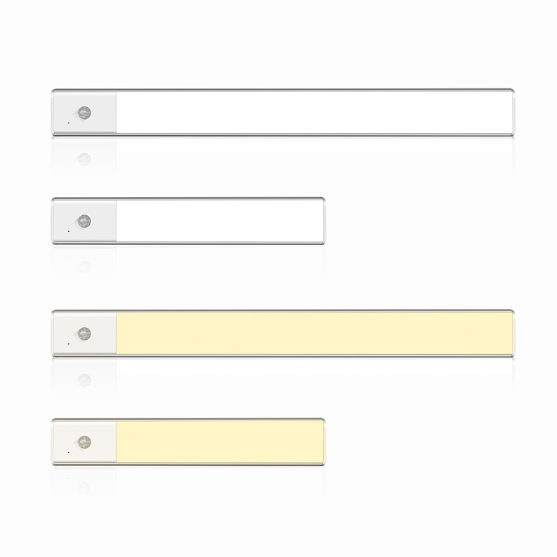 人体感应灯智能光控无线衣柜橱柜灯过道楼梯卧室usb充电led小夜灯