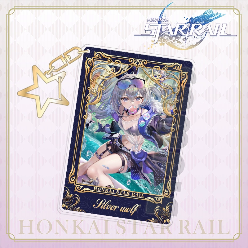 Роскошная подвеска Star Rail Honkai: Star Rail игровой периферийный акриловый брелок оптом Yi