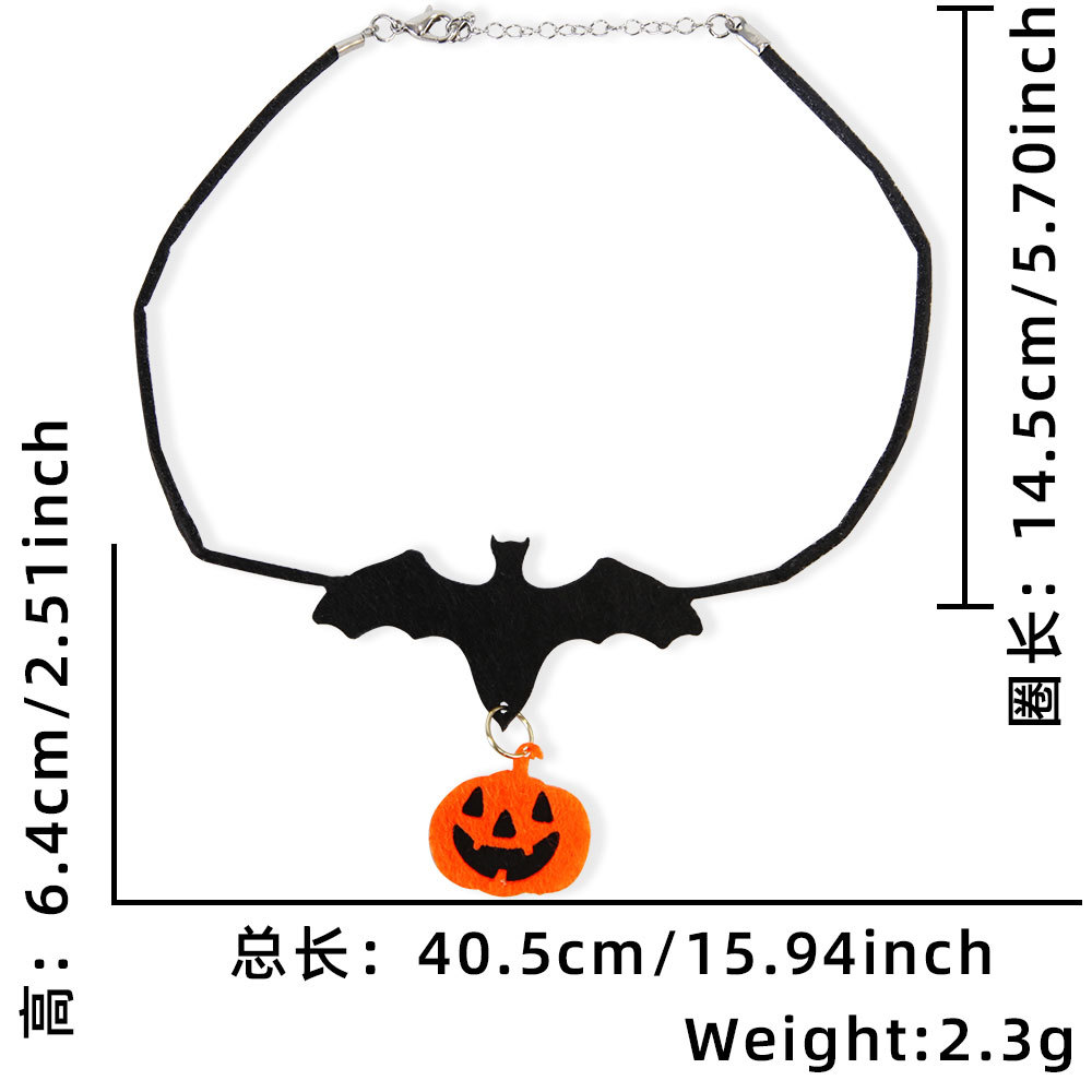 Bat Pumpkin Colgante