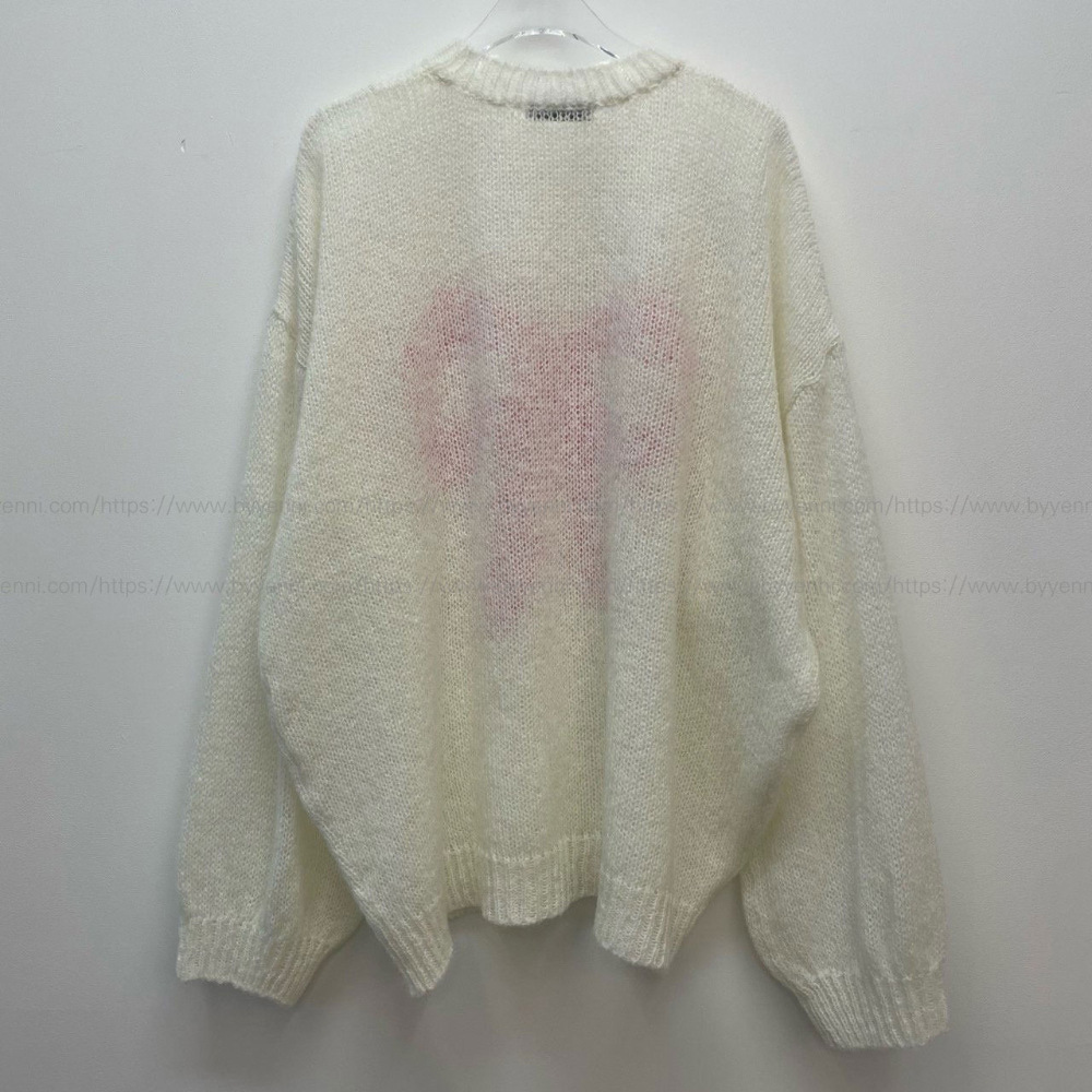 420g Weight Long Sleeve Sleeve Length Pullovers Placket Type Spandex, knit Fabric Type Long Top Length Knitwear Tops Type Daily Occasion Round Neck Neckline Loose Fit Type Bow Knot Pattern Spring, Autumn Season Women's Gender Casual, Elegant Style Wholesale Women's Casual Elegant Bow Knot Long Sleeve Sweaters & Cardigans 20