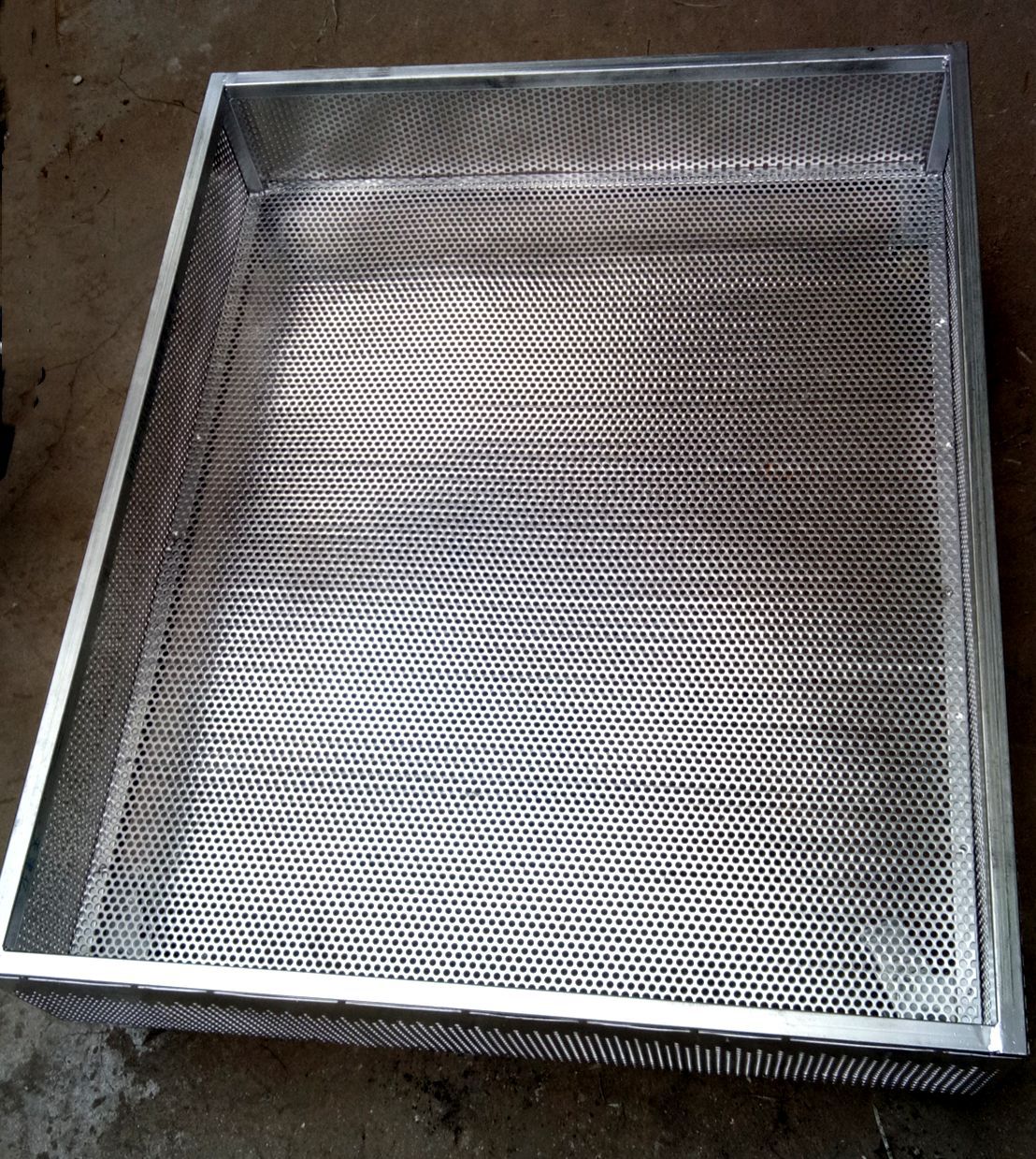 厂家定制不锈钢消毒筐清洗筐沥水筐食品瓜子储存筐晾晒筛