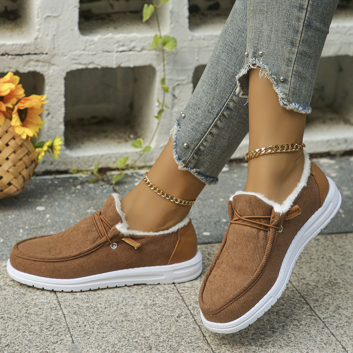 Warm Women's Winter Snow Boots With Fleece Lining And Thick Sole_voghion.com