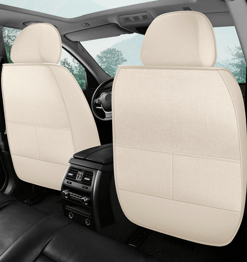 26 Years of New Models of Amazon Cross-Border All-Inclusive Linen Car Seat Cushions, Universal for All Seasons, Breathable and Wear-Resistant Seat Covers Wholesale