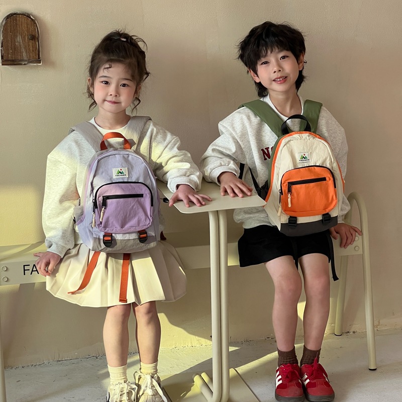 Nueva mochila de niños de gran capacidad, mochila de viaje ligera para niños y niñas, mochila de estilo coreano, mochila de estudiantes de escuela primaria