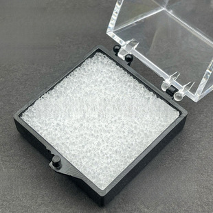 Mineral standard box foam cushion mineral display box white gasket hard not yellow