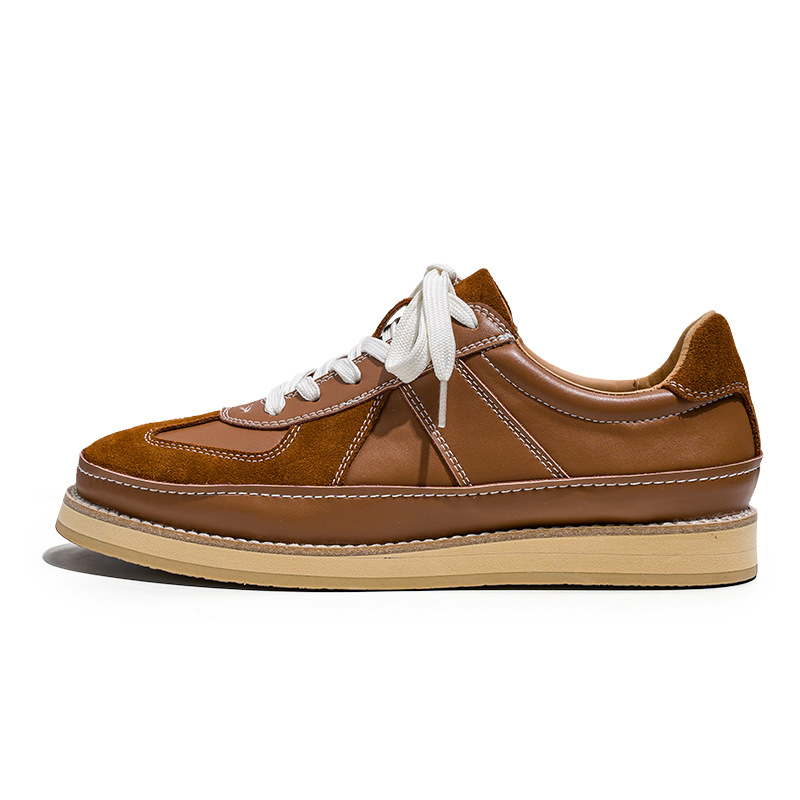 3102 German training British leather versatile casual board niche Maillard work clothes, Forrest Gump shoes, men's_voghion.com