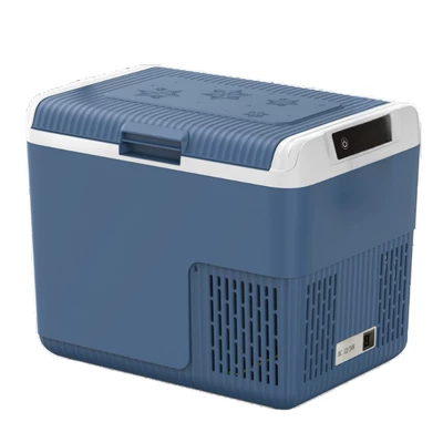 Source Factory 18-Liter Compressor Car Refrigerator Outdoor Portable Refrigeration Constant Temperature Container Processing and Wholesale (Soyuducular) - royal-blue-525400465mm