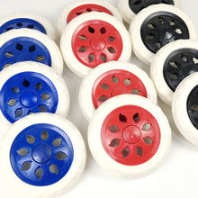 购物车买菜小拉车配件包邮购物车轮子车手拖车静音轱辘轴承牛筋