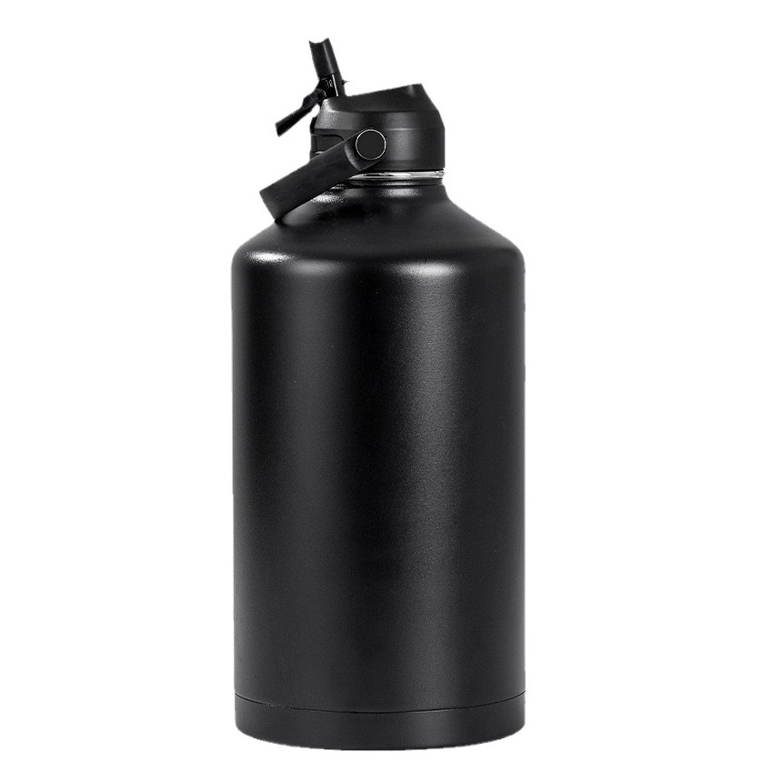 Gourde isotherme en acier inoxydable de grande capacité (1,9 L) - Qualité supérieure - Offre spéciale_voghion.com