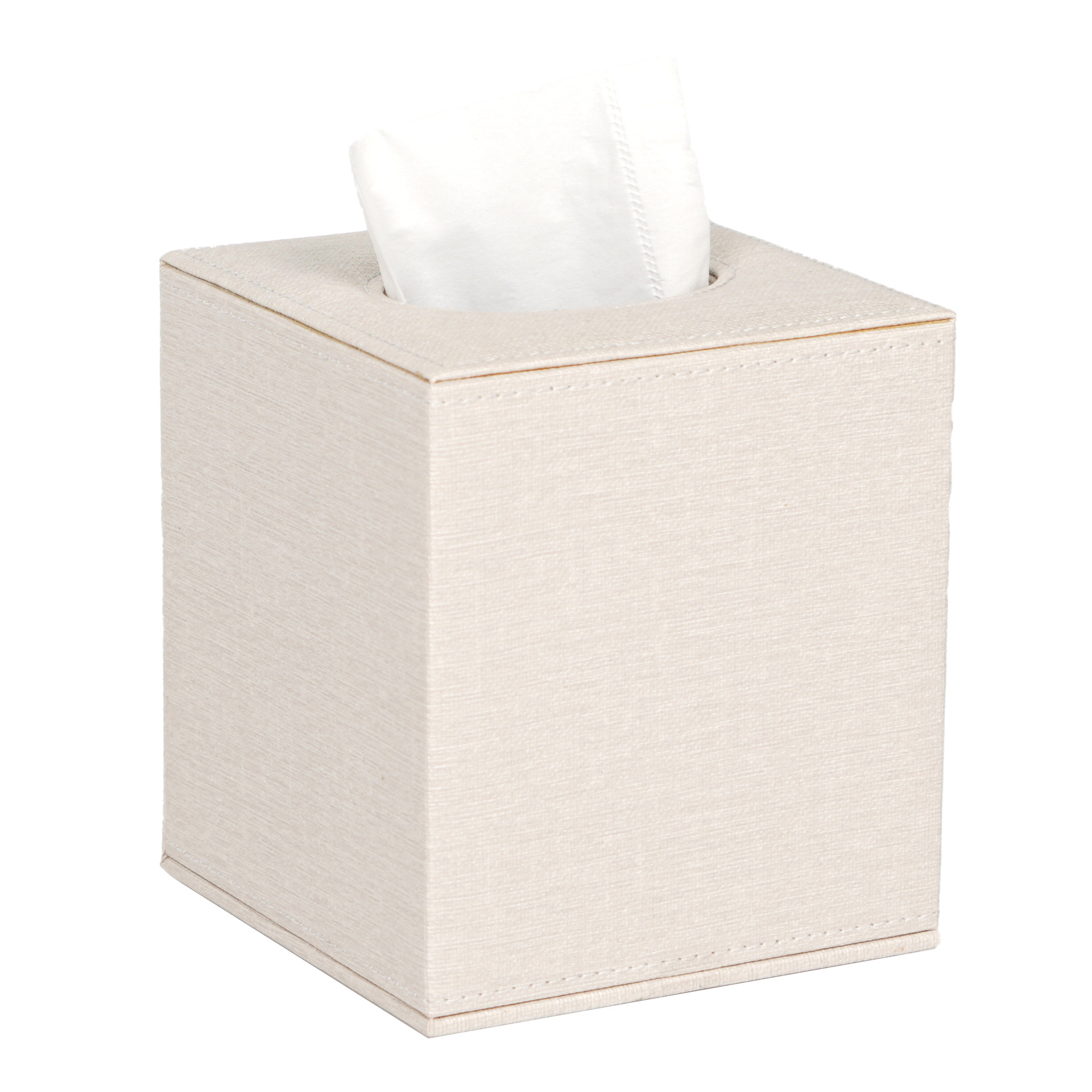 Amazon's Best-Selling Leather Square Luxury Tissue Box for Living Room Coffee Table, Factory Direct Wholesale Leather
