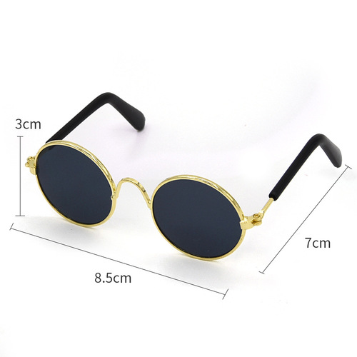 Cross-border new pet glasses Cat sunglasses Dog sunglasses Teddy personality funny headwear pet accessories