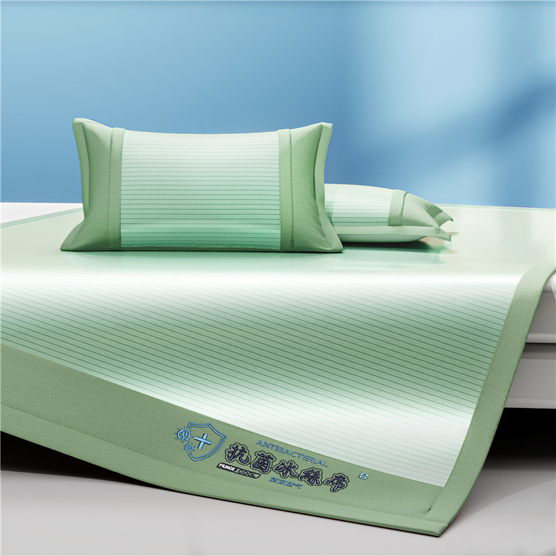 [항균 스타일] 그린 - 침대 시트 스타일★베갯잇 포함 [A급 원단, 항균, 진드기 방지, 급속 냉각]