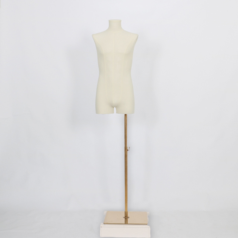 Tienda de ropa de moda marca de hombres modelo apoyos medio cuerpo de la ventana soporte de exhibición de cuerpo completo falso muñeca de los hombres