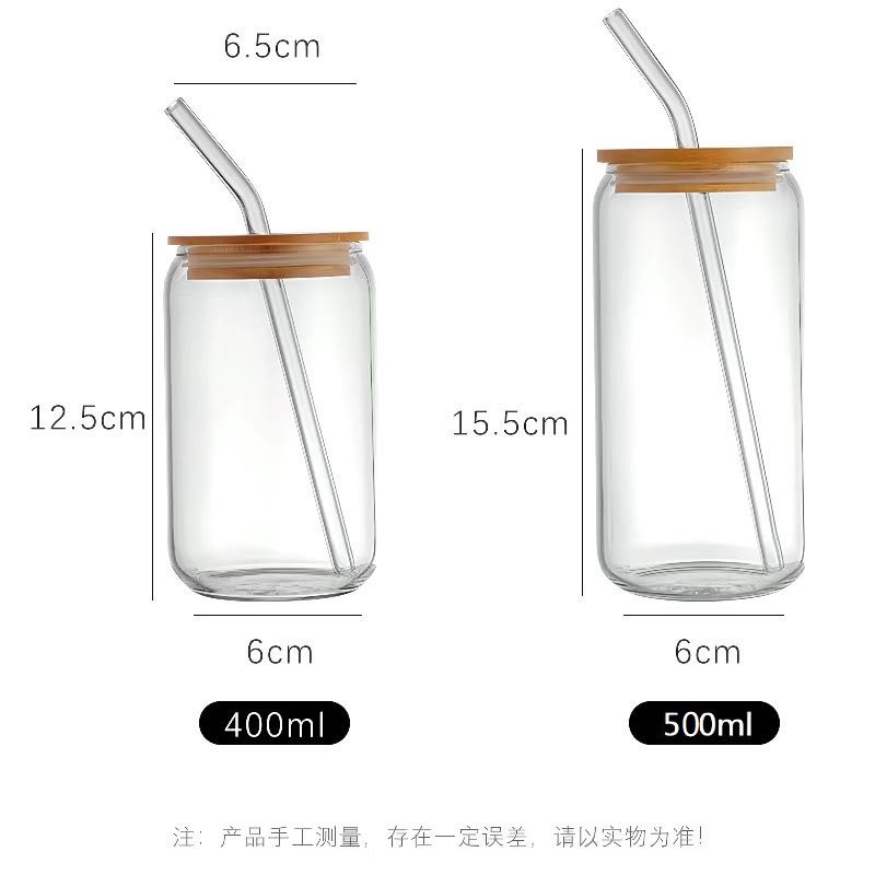 Borosilicato taza de coque vidrio jugo bebida taza de color alto café leche taza de té bebida fría taza ins viento cinturón paja