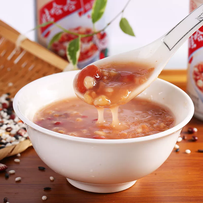 Восемь сокровищ каша, детеныш лотоса лонган, 360 г ксилита, красный финик, лилия, завтрак, питательная каша, целая коробка оптом