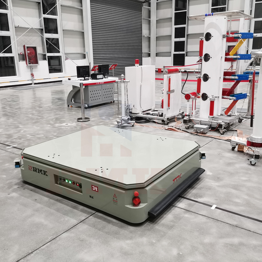 无人驾驶智能AGV小车 自动化重载无轨转运车物流系统无人搬运车