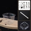 Square straw, sticker, 12 oz, 350 ml, 11×135mm