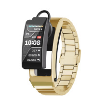 朝鲜语版B7PLUS智能手环蓝牙耳机可接打听歌通话多功能手环运动