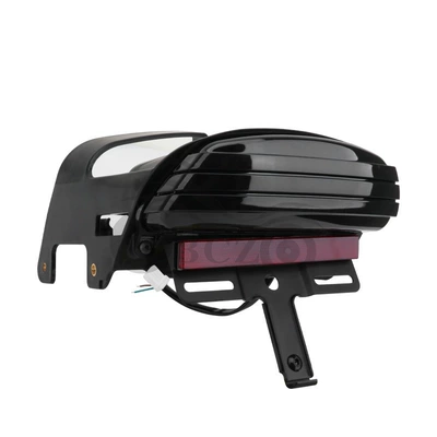 Motosiklet ləvazimatları və aksesuarları — Tail Fat Boy Rear Tail - 08-years-later-with-steering-black-shell