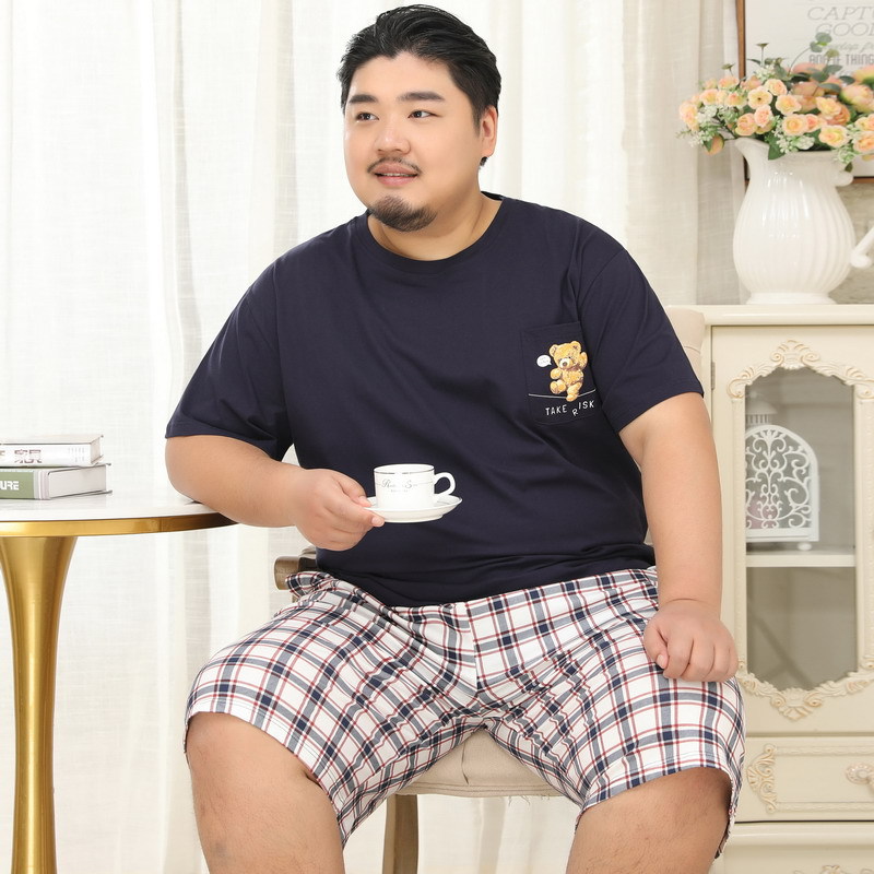 사파이어 블루 체크 8373
