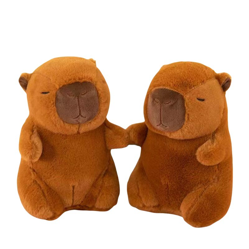 Cute plush dolls collection with adorable animals and bears, 8-inch soft stuffed toys