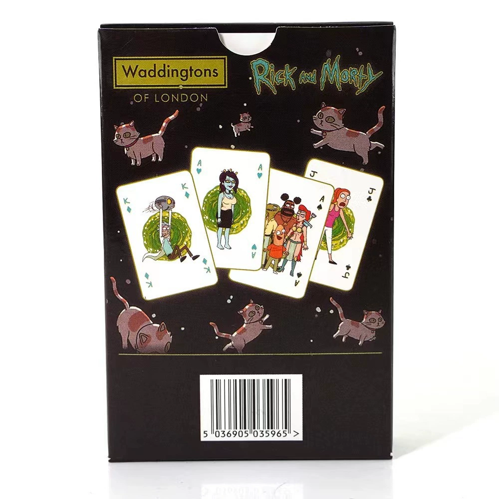 Rick and Moddi Rick and MORTY Покер Покер-клуб Даккин Настольная игра Casual Puzzle Toys
