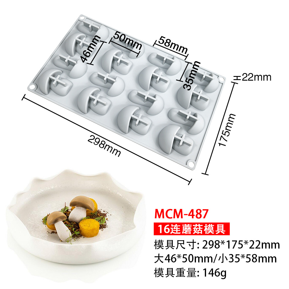 En stock simulación Castaño frambuesa cacahuete setas fruta pequeña molde de silicona comida china swing placa decoración hornear