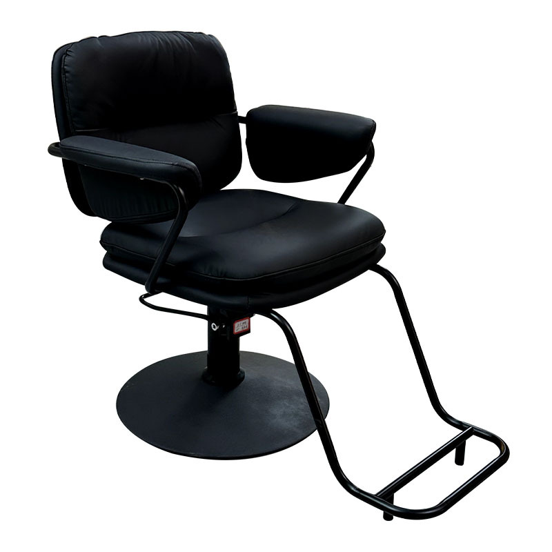 Línea famosa nueva silla de peluquería salón de peluquería de alta gama silla de permeación especial puede elevar la silla de fábrica de peluquería