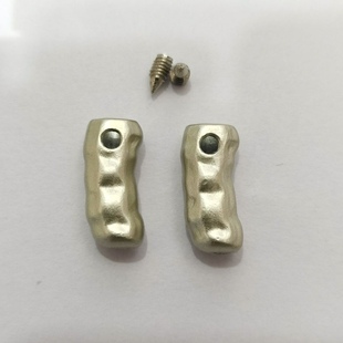 Metal Pearl Nickel Color Screw Rope Head DIY Trouser Waist Hat Rope Drawstring Head Hemp Rope Pants Pendant Clock Drawstring Tail
