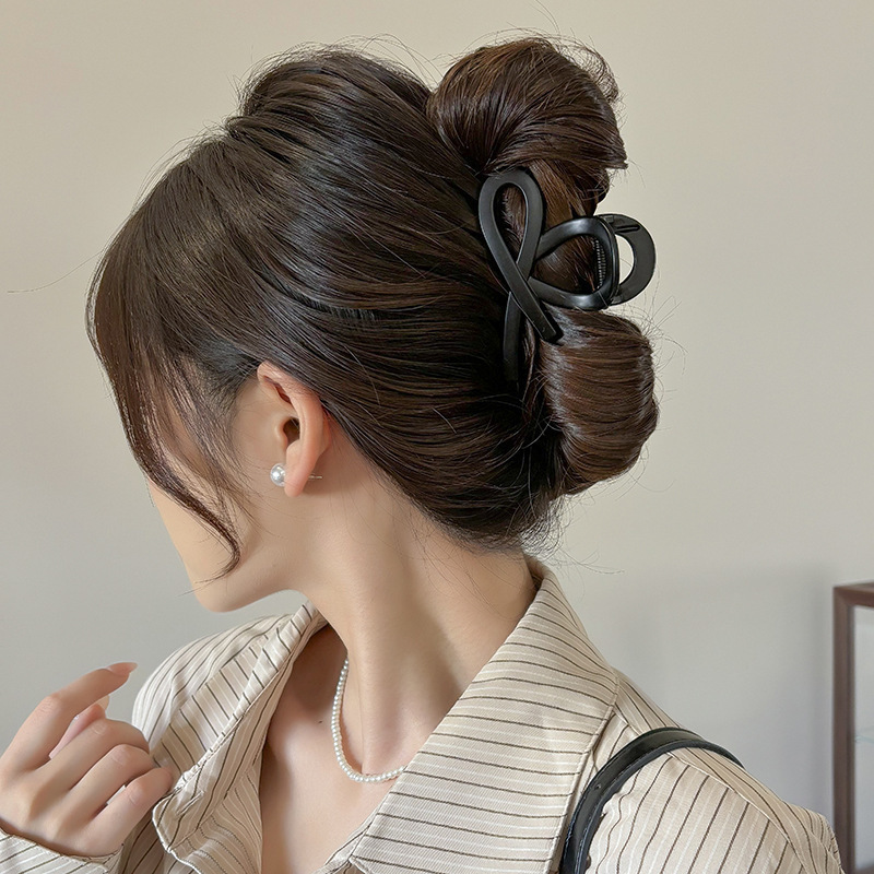 ドーパミンコントラストカラーグリッパー女性のかわいい多用途ヘアピン韓国スタイルのハイエンドヘアピン 2025 新しいアクリルヘアアクセサリー|undefined
