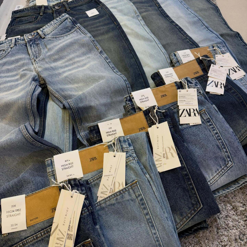 Men's Straight Loose Fit Versatile Jeans Cross-Border Wholesale Men's Loose Jeans Men's Straight Loose Fit Versatile Jeans Cross-Border Wholesale Men's Loose Jeans