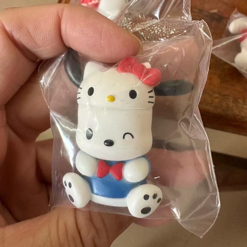 50周年纪念凯蒂猫玩具帕恰狗大耳狗KT布丁狗手办模型摆件公仔玩偶|undefined