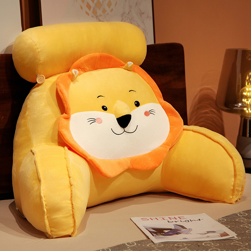 Cojín de noche gran respaldo almohada juego de noche teléfono móvil espalda almohada suave bolsa dormitorio cama lectura artefacto cojín trasero