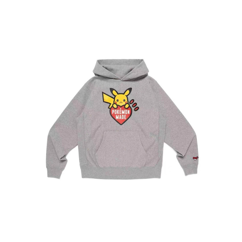 2025 Autumn/Winter Trendy Brand Minion Pattern Heart Pullover Hoodie Loose Casual Couple Wear