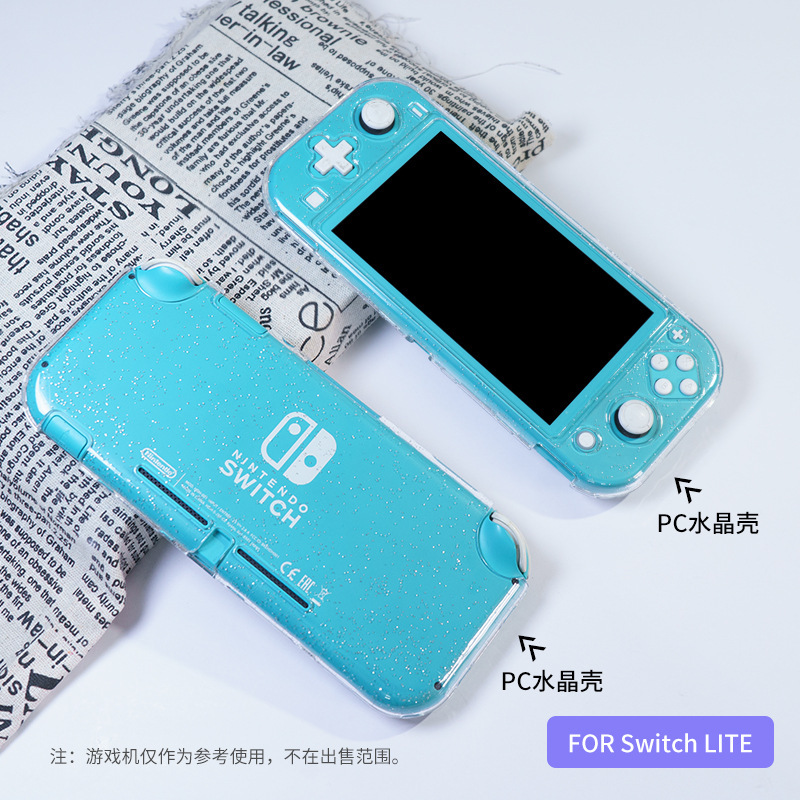 Funda Protectora Transparente para Consola de Juegos Nintendo Switch Lite, PC