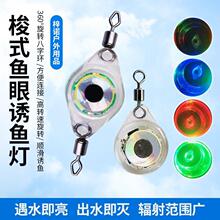鱼眼带鱼鲅鱼双转环诱鱼灯集鱼灯电子发光LED夜钓水下路亚鱼饵灯