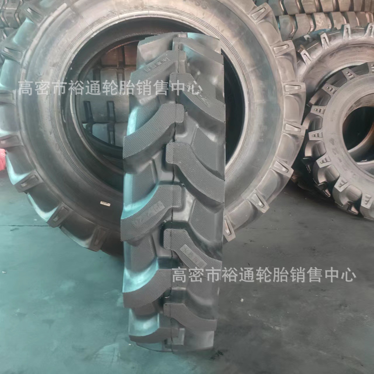 山东华林农用轮胎11.2 12.4-24半高花轮胎稻田轮胎水田半高花轮胎