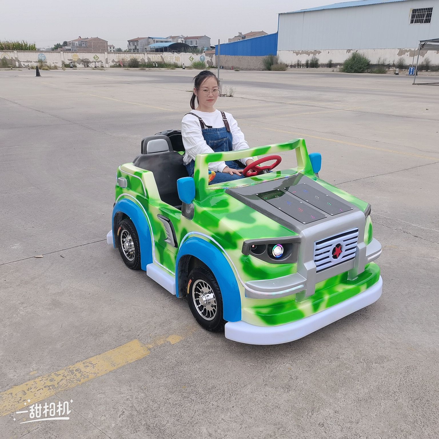 New police car deposit without shed