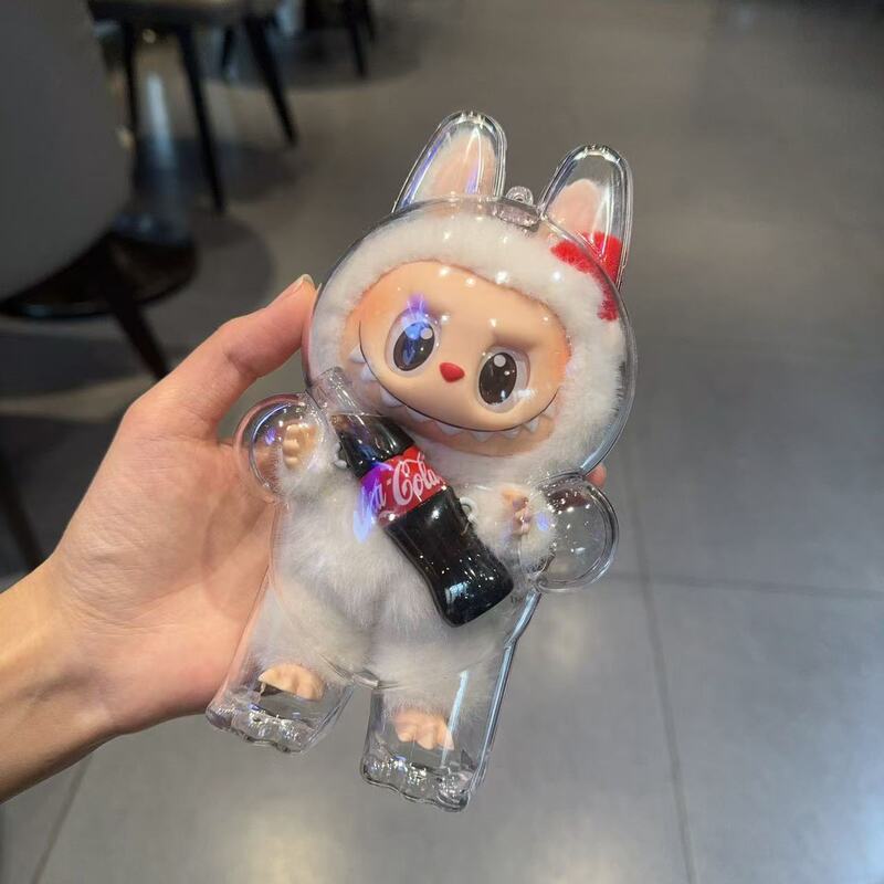 labubu3.0 保護ケース 高透明カバー labubu 高品質保護ケースカバー 防塵ケース ベビー服アクセサリー|undefined