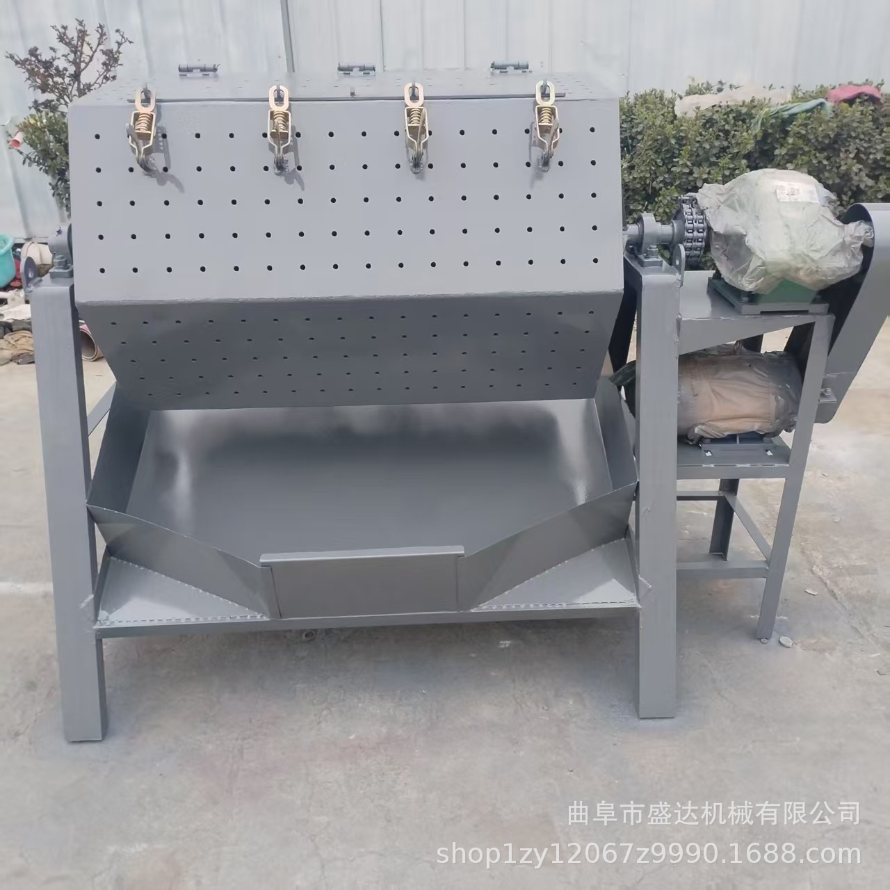 木制品去毛刺倒角抛光机加水的研磨抛光机1000升金属小型洗钉机